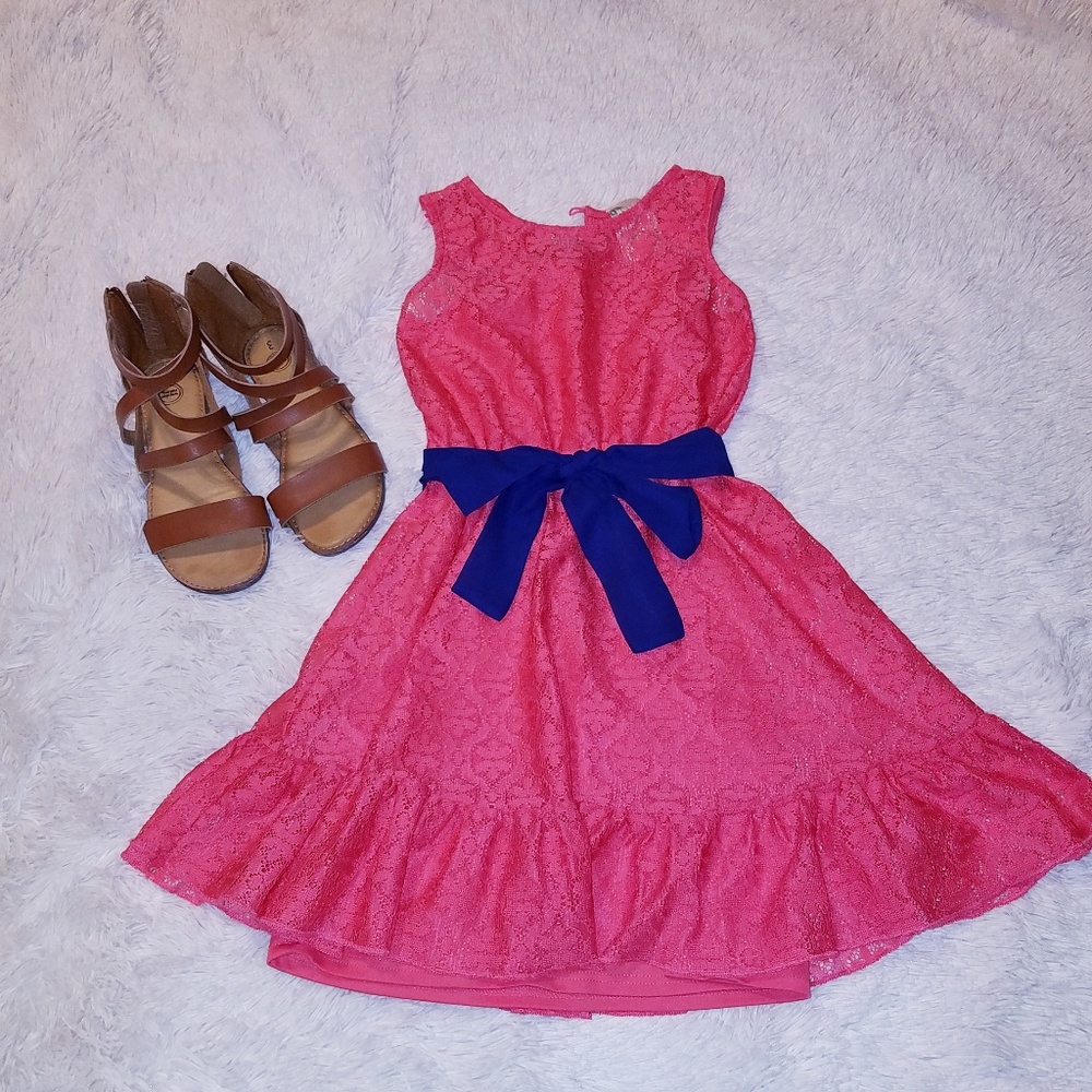 Jenna & jessie coral dress